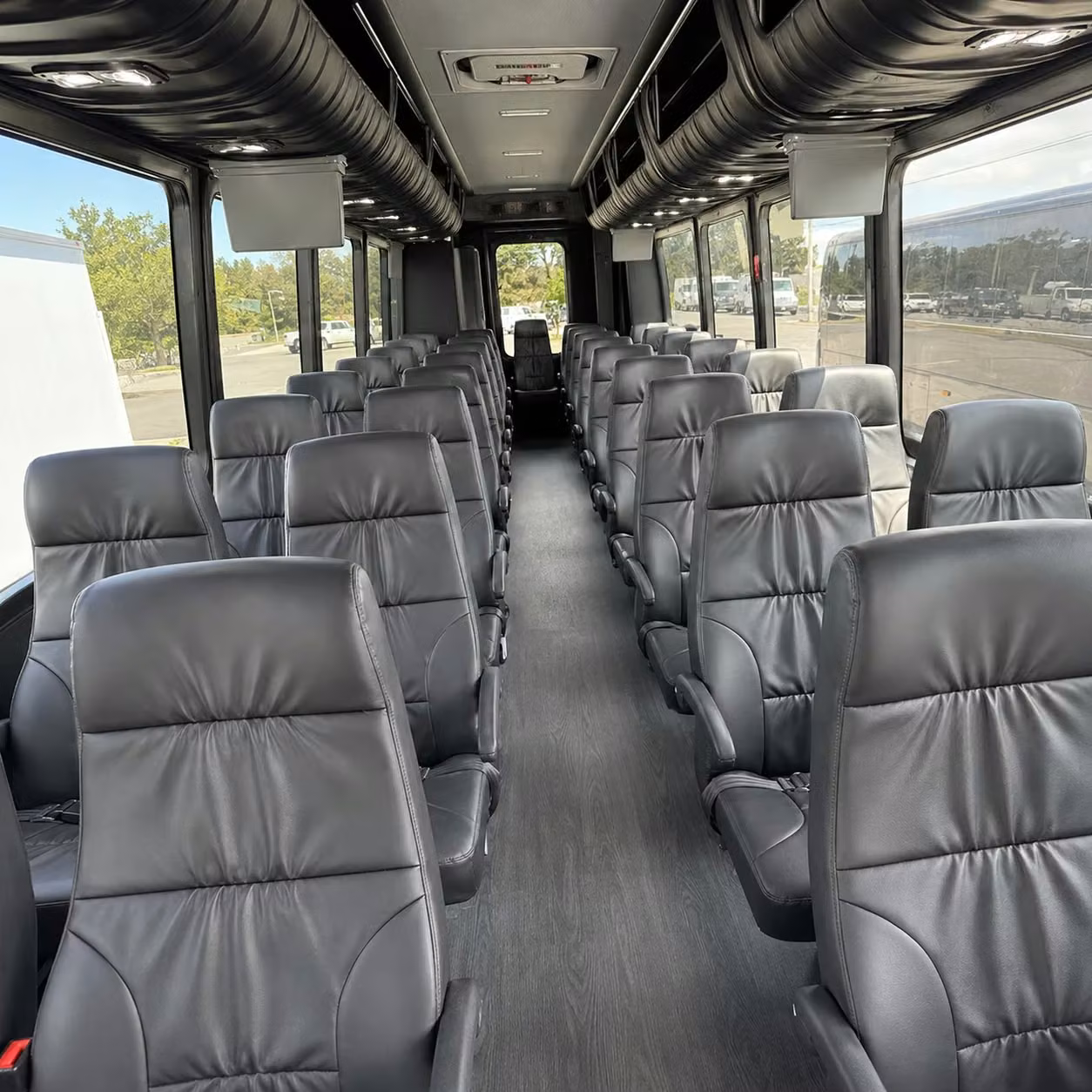 35 passenger minibus inside