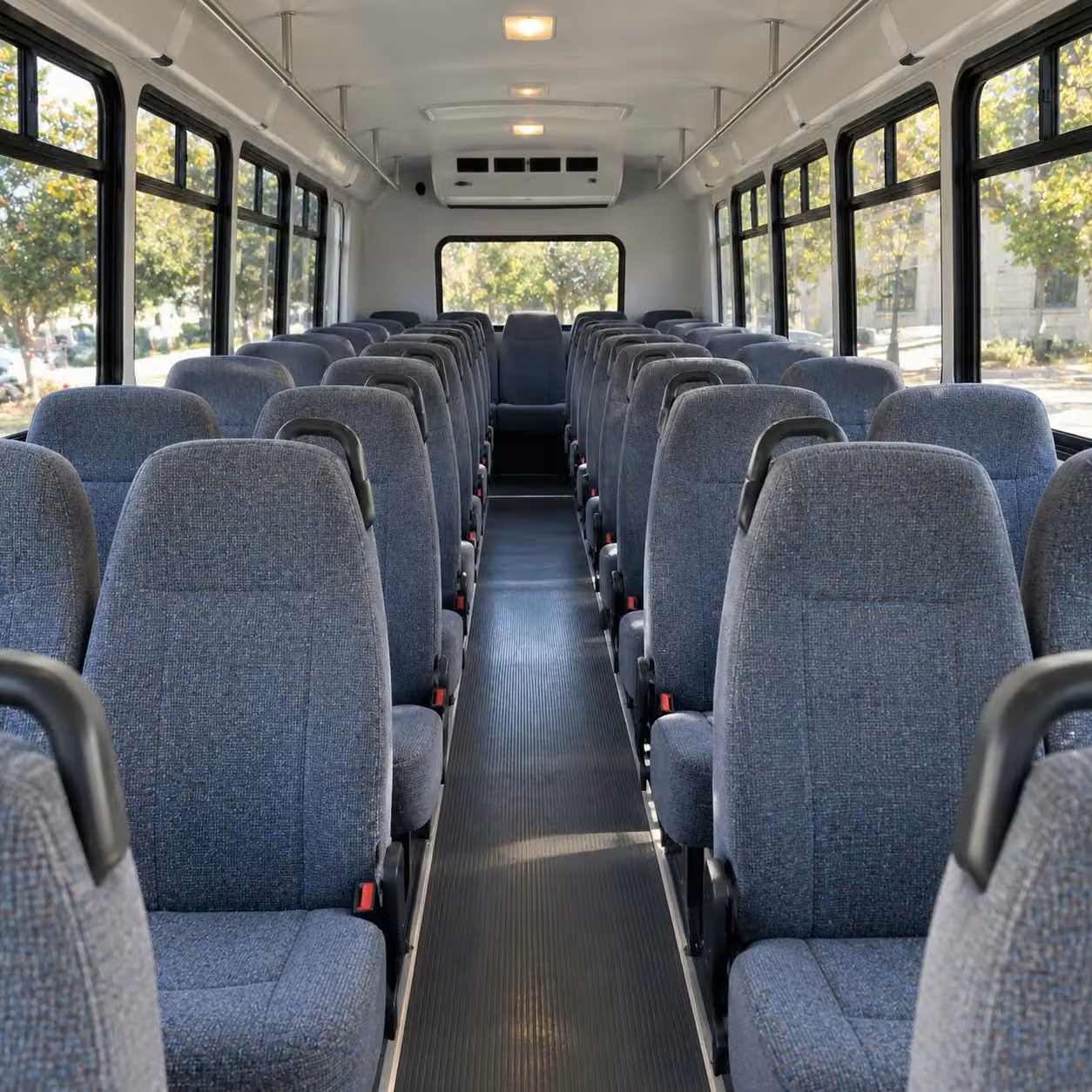 35 passenger minibus interior