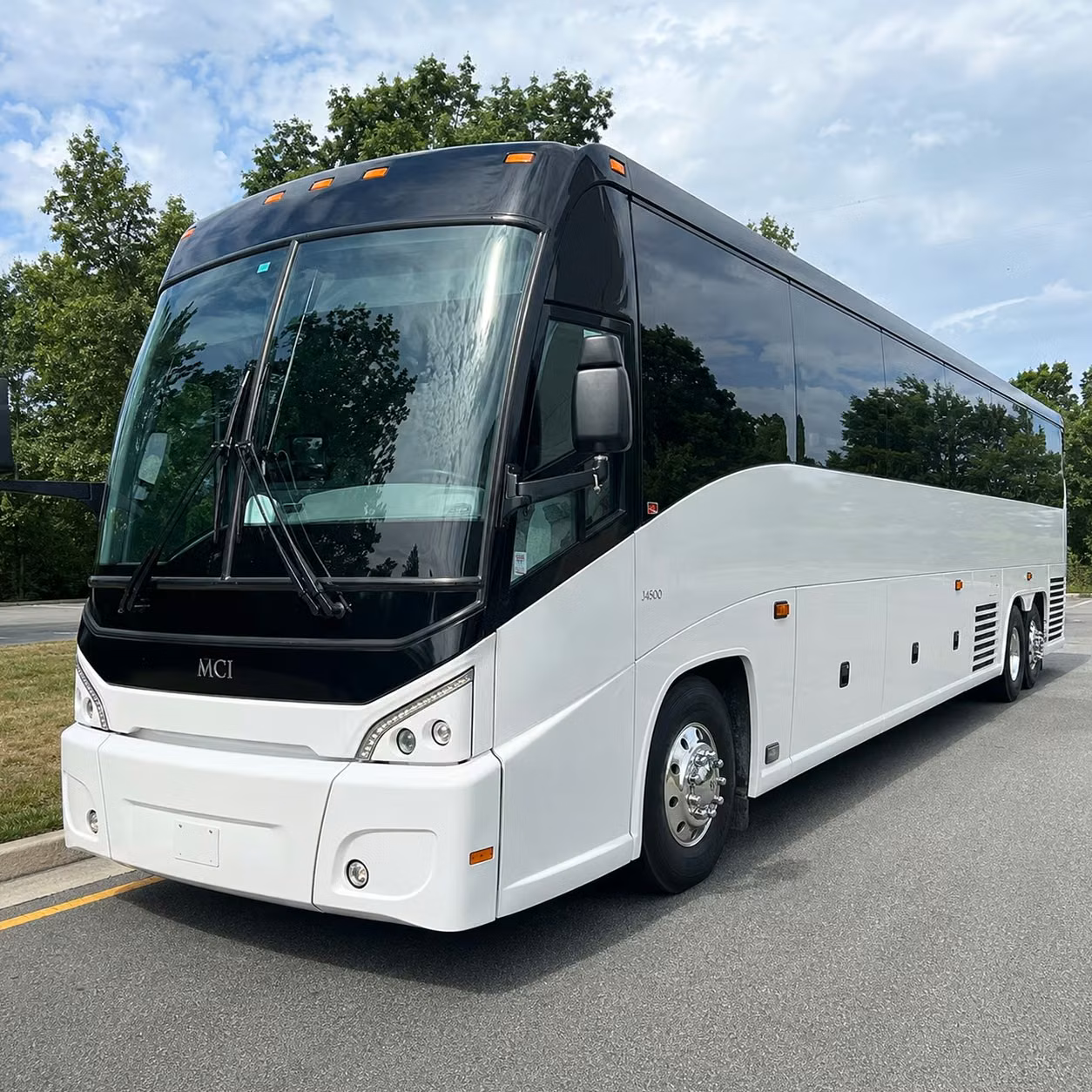 56 passenger charter bus