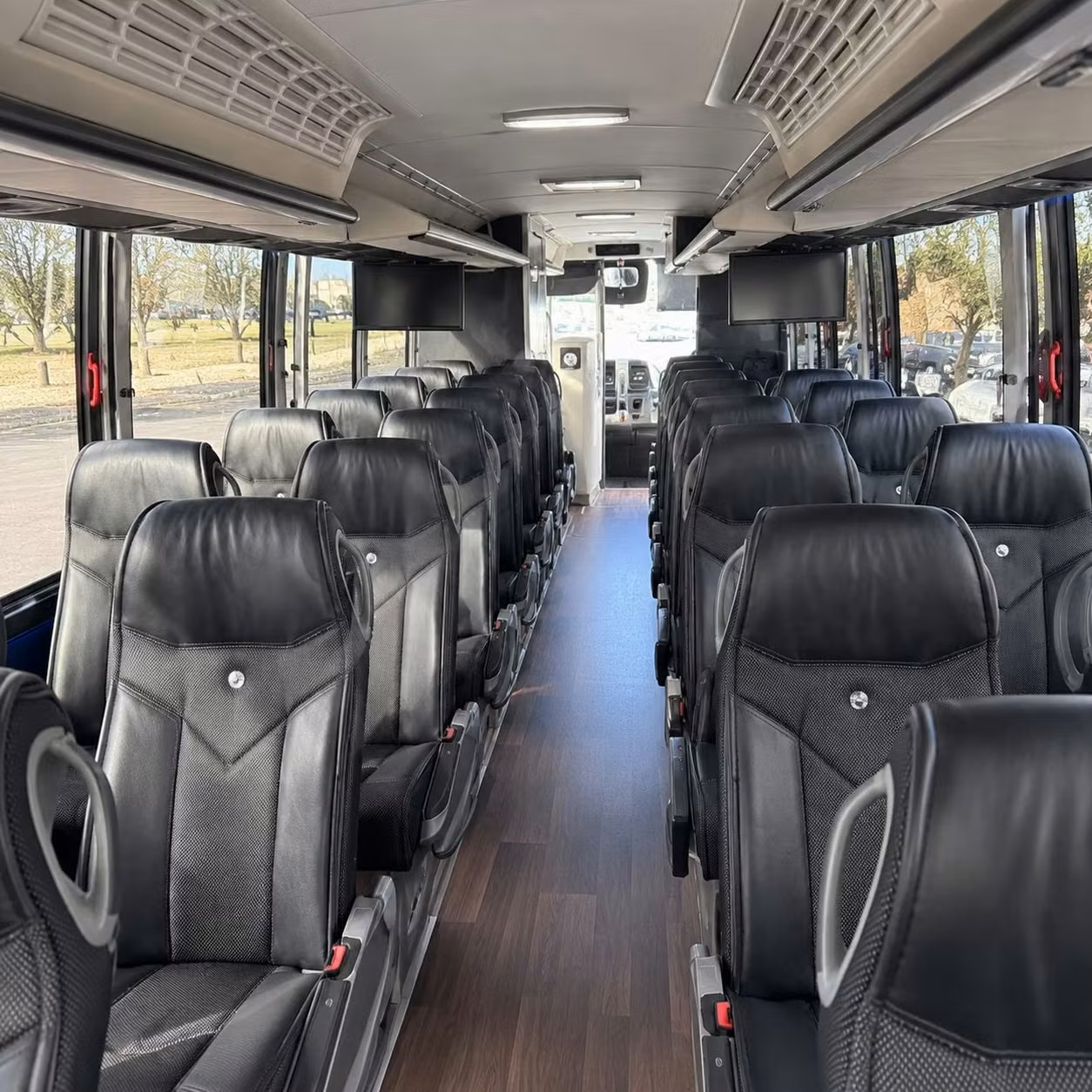 buckeye charter bus interior